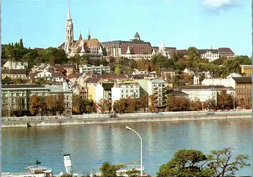 37063 - Ungarn - Budapest , Latkep a Budai Varral , Burg von Buda - nicht gelaufen