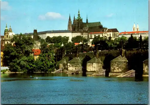37068 - Tschechien - Praha , Prag , Prazsky hrad a Karluv most - nicht gelaufen