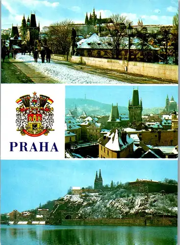 37072 - Tschechien - Praha , Prag , Mehrbildkarte - nicht gelaufen