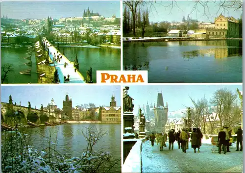 37073 - Tschechien - Praha , Prag , Mehrbildkarte - nicht gelaufen