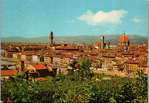 37081 - Italien - Firenze , Florenz , Panorama - gelaufen