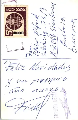 37084 - Ecuador - Undef. - gelaufen