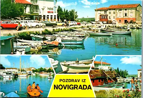 37096 - Kroatien - Novigrad , Mehrbildkarte - gelaufen