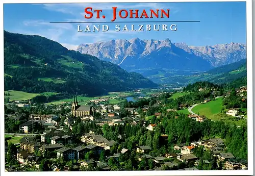 37114 - Salzburg - St. Johann mit Alpendorf , Sportwelt Amade - nicht gelaufen