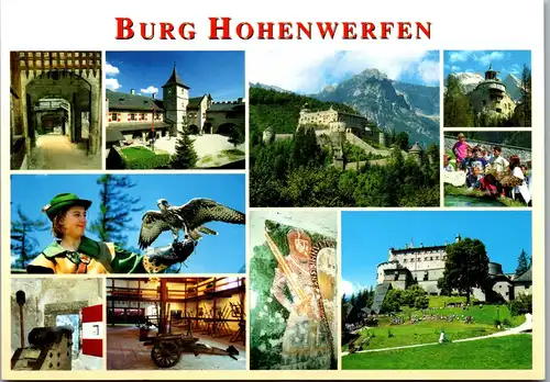 37119 - Salzburg - Werfen , Burg Hohenwerfen - nicht gelaufen