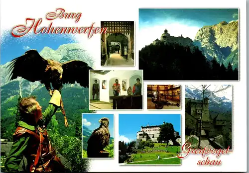 37120 - Salzburg - Werfen , Burg Hohenwerfen - nicht gelaufen