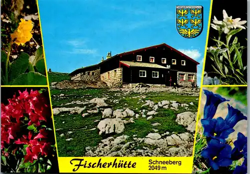 37162 - Niederösterreich - Puchberg am Schneeberg , Fischerhütte , Mehrbildkarte - nicht gelaufen