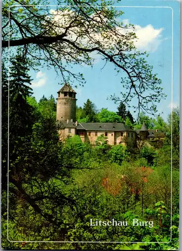 37199 - Niederösterreich - Litschau , Burg , Wehrburg Schloss Litschau - gelaufen 1988