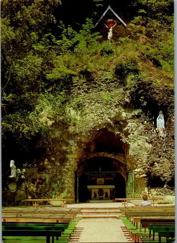 37201 - Niederösterreich - Klosterneuburg , Maria Gugging , Lourdesgrotte im Wienerwald - nicht gelaufen