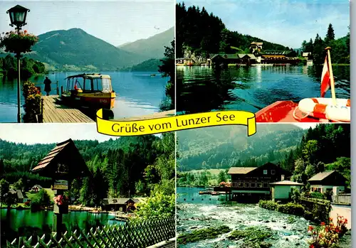37204 - Niederösterreich - Lunzer See , Mehrbildkarte - gelaufen 1992