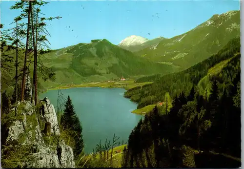 37207 - Niederösterreich - Lunzersee gegen Ötscher - gelaufen 1976