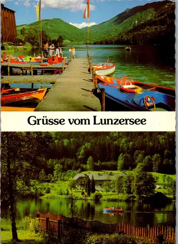 37210 - Niederösterreich - Lunzer See im Ötscherland , Landesjugendheim , Scheiblingstein - nicht gelaufen