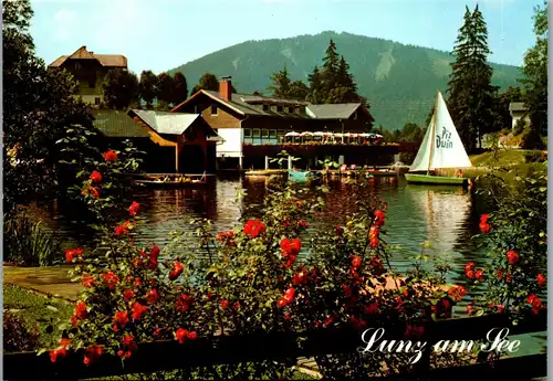 37213 - Niederösterreich - Lunz am See , Seerestaurant Grubmayr - nicht gelaufen