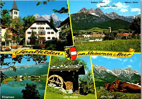 37268 - Salzburg - Saalfelden am Steinernen Meer , Pinzgau , Ritzensee - nicht gelaufen