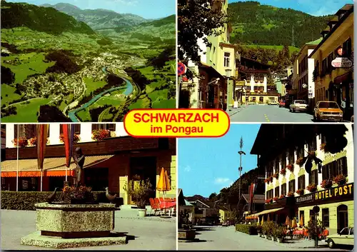 37285 - Salzburg - Schwarzach im Pongau , Mehrbildkarte - nicht gelaufen