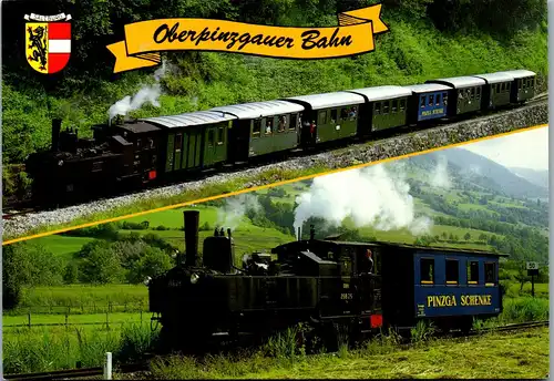 37287 - Salzburg - Salzburg , Stuhlfelden , Oberpinzgauer Bahn , Dampflokomotive , Pinzga Schenke - nicht gelaufen