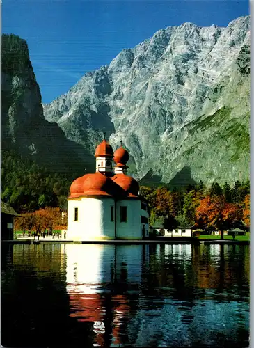 37294 - Deutschland - St. Bartholomä am Königssee mit Watzmann Ostwand - nicht gelaufen