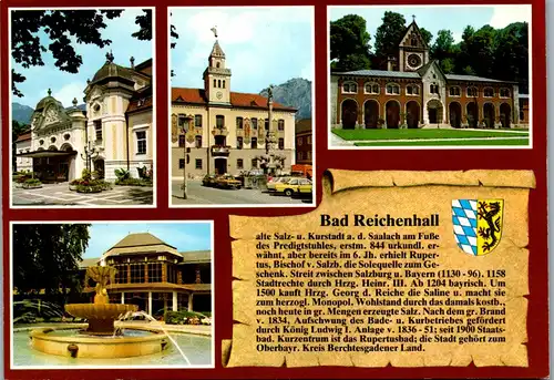 37308 - Deutschland - Bad Reichenhall , Mehrbildkarte - nicht gelaufen