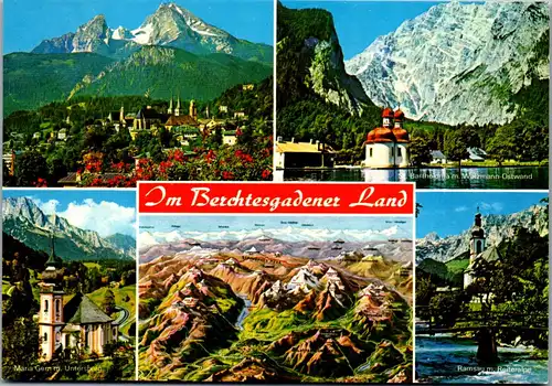 37310 - Deutschland - Berchtesgadener Land , Mehrbildkarte - nicht gelaufen