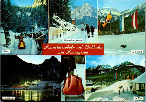 37327 - Deutschland - Königssee , Kunsteisrodel und Bobbahn - nicht gelaufen