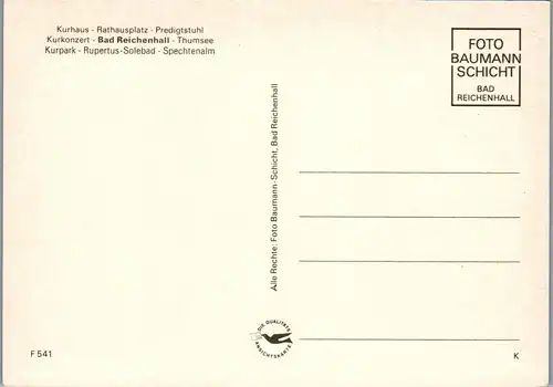 37330 - Deutschland - Bad Reichenhall , Mehrbildkarte - nicht gelaufen