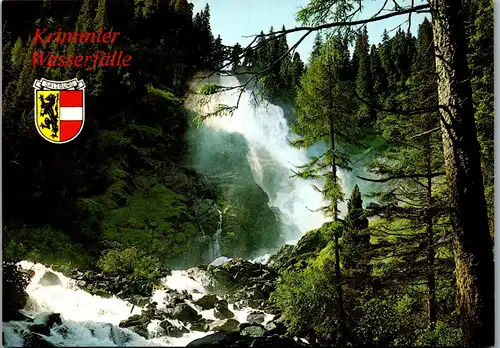 37334 - Salzburg - Hohe Tauern , Krimmler Wasserfälle , Oberer Fall - nicht gelaufen