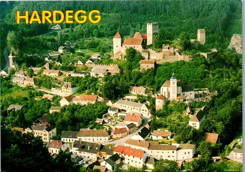 37340 - Niederösterreich - Hardegg an der Thaya , Burg - nicht gelaufen