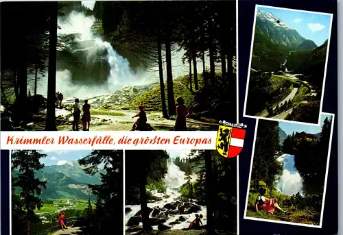 37417 - Salzburg - Krimmler Wasserfälle , Mehrbildkarte - nicht gelaufen