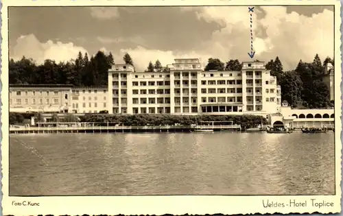 937340 - Slowenien - Bled , Grand Hotel Toplice - gelaufen 1941