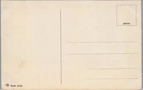 37503 - Künstlerkarte - Landschaft - nicht gelaufen