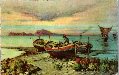 37506 - Künstlerkarte - Capri da Napoli , G. Carelli - nicht gelaufen