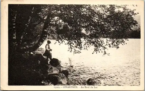 37521 - Frankreich - Gerardmer , Au Bord du Lac - gelaufen