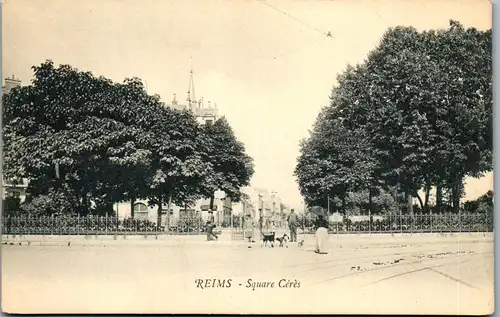 37533 - Frankreich - Reims , Square Ceres - nicht gelaufen