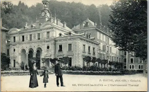 37583 - Frankreich - Uriage les Bains , L'Etablissement Thermal - nicht gelaufen
