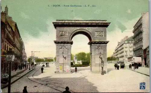 37586 - Frankreich - Dijon , Porte Guillaume - nicht gelaufen