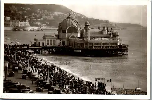 37592 - Frankreich - Nice , Le Casino de la Jetee , Cote d'Azur - nicht gelaufen