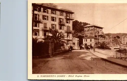 37612 - Italien - Margherita Ligure , Hotel Regina Elena - nicht gelaufen