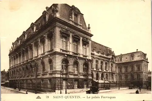 37616 - Frankreich - Saint St. Quentin , Le Palais Fervaques - nicht gelaufen