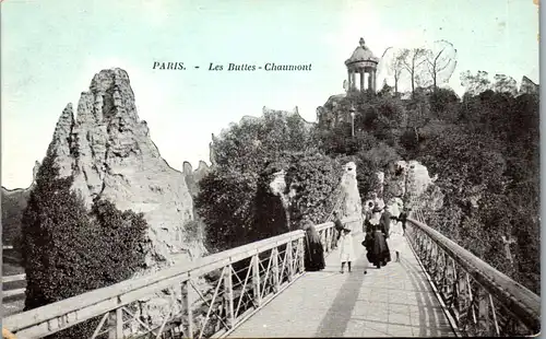 37617 - Frankreich - Paris , Les Buttes , Chaumont - nicht gelaufen