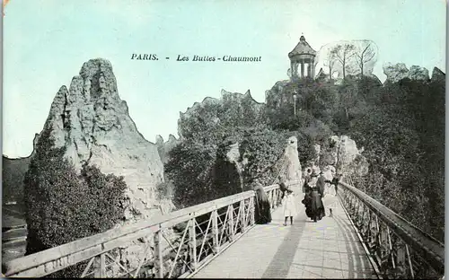 37630 - Frankreich - Paris , Les Buttes , Chaumont - nicht gelaufen
