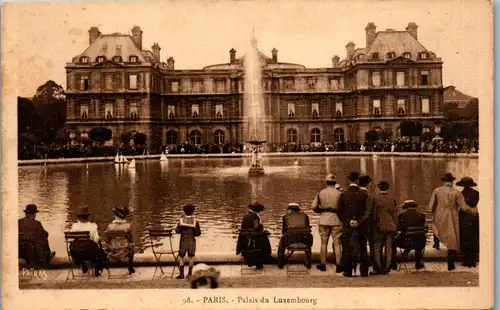 37637 - Frankreich - Paris , Palais du Luxembourg - nicht gelaufen