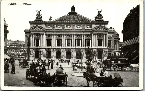 37640 - Frankreich - Paris , L'Opera - nicht gelaufen