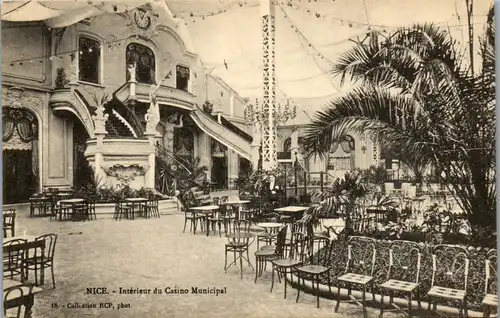37642 - Frankreich - Nice , Interieur du Casino Municipal - nicht gelaufen