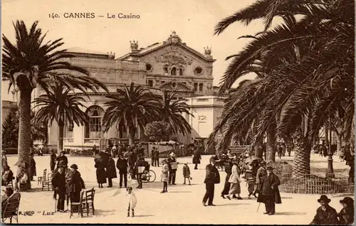 37653 - Frankreich - Cannes , Le Casino - nicht gelaufen