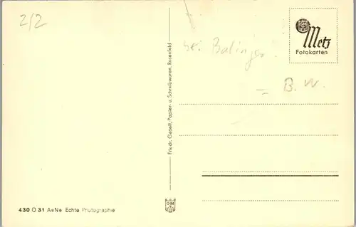 37696 - Deutschland - Rosenfeld , Partie an der Straße - nicht gelaufen