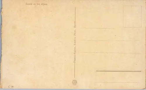 37769 - Schweiz - Bern und die Alpen - nicht gelaufen