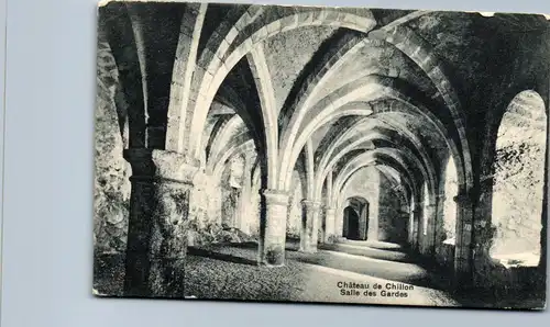 37795 - Schweiz - Chateau de Chillon , Salle des Gardes - nicht gelaufen