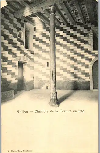 37815 - Schweiz - Chillon , Chambre de la Torture - nicht gelaufen