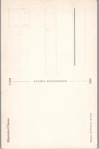 37823 - Schweiz - Morcote Chiesa - nicht gelaufen