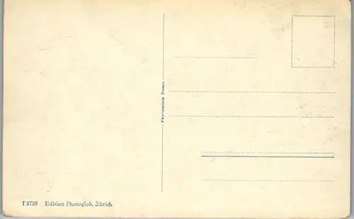 37827 - Schweiz - Interlaken , Kursaal mit Blumenuhr - nicht gelaufen